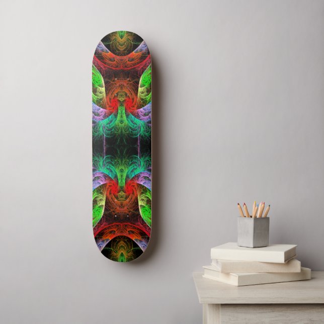Skateboard Carnaval Patinage artistique Abstrait (Art mural)