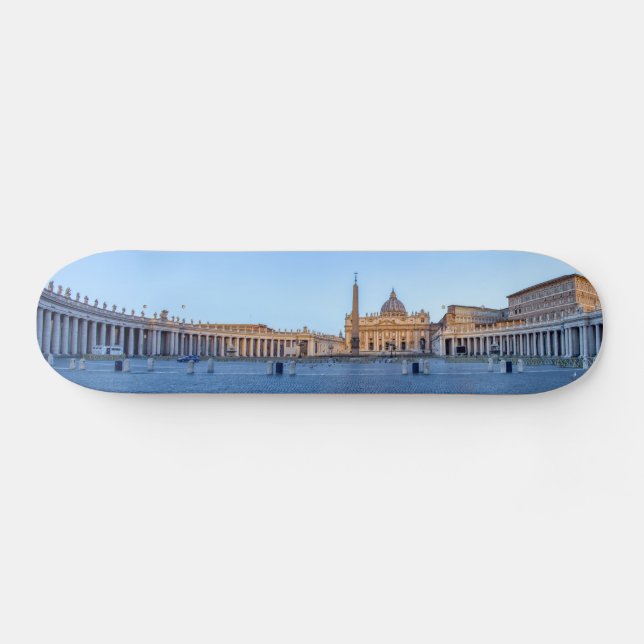 Skateboard Carré Saint-Pierre en Cité du Vatican - Rome, Ital (Horz)
