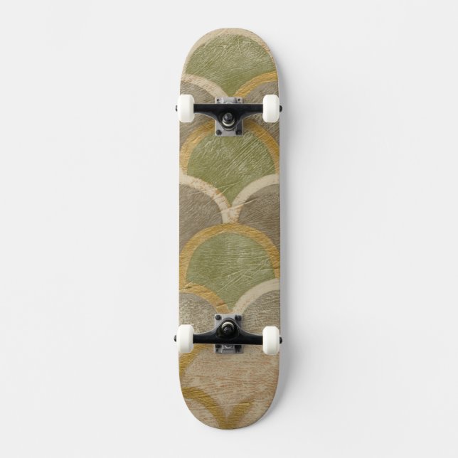 Skateboard Carrelage de pierre design par Chariklia Zarris (Recto)