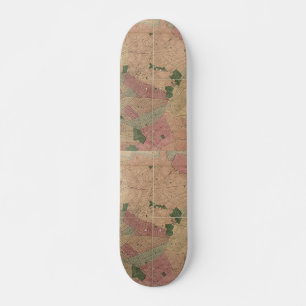 Skateboard Carte 1872 - New York City, Queens de Brooklyn de
