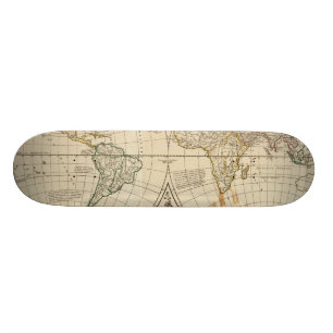 Skateboard Carte 8 du monde