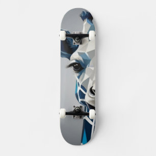 Skateboard Carte à roulettes bleue