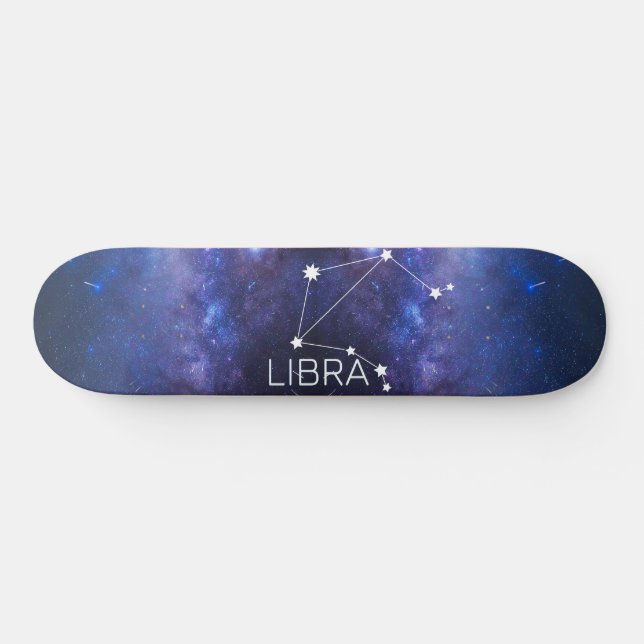Skateboard Carte à roulettes Libra Zodiac Star Sign (Horz)