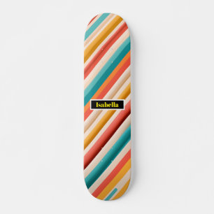Skateboard Carte à roulettes personnalisée Coloré