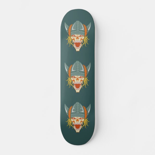 Skateboard Carte à roulettes VIKING (Recto)