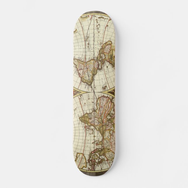 Skateboard Carte antique (Recto)