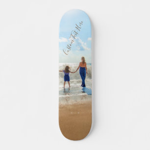 Skateboard Carte de montage photo personnalisée Votre concept