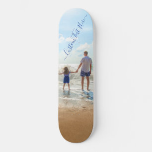 Skateboard Carte de montage photo personnalisée Votre propre
