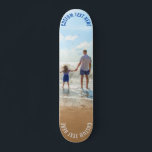 Skateboard Carte de montage photo personnalisée Votre propre<br><div class="desc">Tableaux de bord photo et texte personnalisés - Unique votre propre design Famille personnalisée / amis ou Skateboard personnel Cadeau - Ajouter votre photo et votre texte / Nom / plus - Redimensionner et déplacer ou supprimer et ajouter des éléments / image avec l'outil de personnalisation! Choisissez la police /...</div>