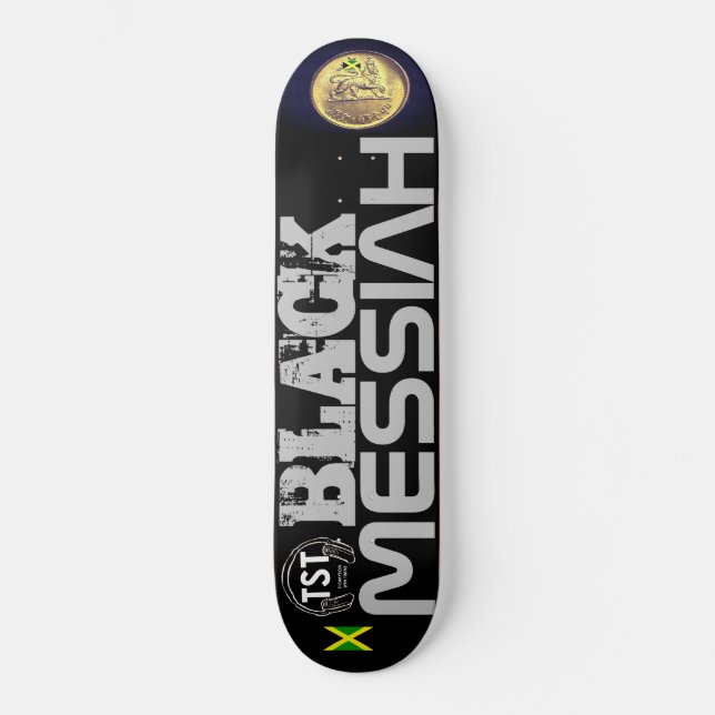 Skateboard Carte de routage BLACK MESSIAH JMT (Recto)