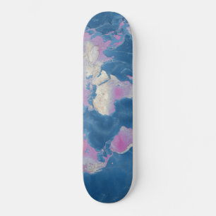 Skateboard Carte du monde