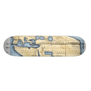 SKATEBOARD CARTE DU MONDE : ÉRATOSTHÈNES