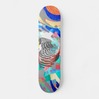 Skateboard Carte graphique Zebra Abstraite