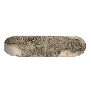 Skateboard CARTE : La JAMAÏQUE, 1763