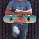 Skateboard Carte photo personnalisée Votre conception de phot<br><div class="desc">Custom Photo Skateboard - Unique votre propre design - Cadeau personnalisé Famille / amis ou Skateboards - Ajouter votre photo / ou texte - Redimensionner et déplacer des éléments avec l'outil de personnalisation! Bonne chance - Soyez heureux :)</div>