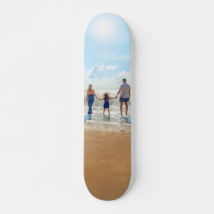 Skateboard Carte photo personnalisée Votre conception - Vaca