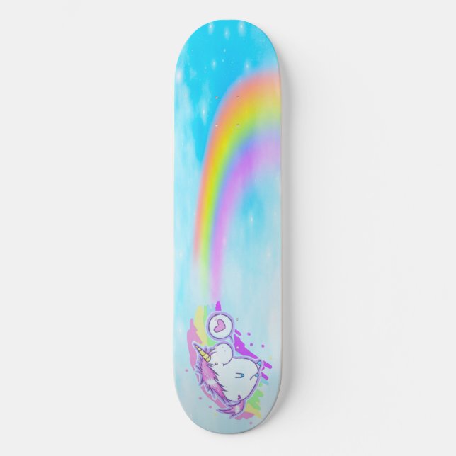 Skateboard Carte Rainbow Rider Krooked Element Custom Pro (Recto)