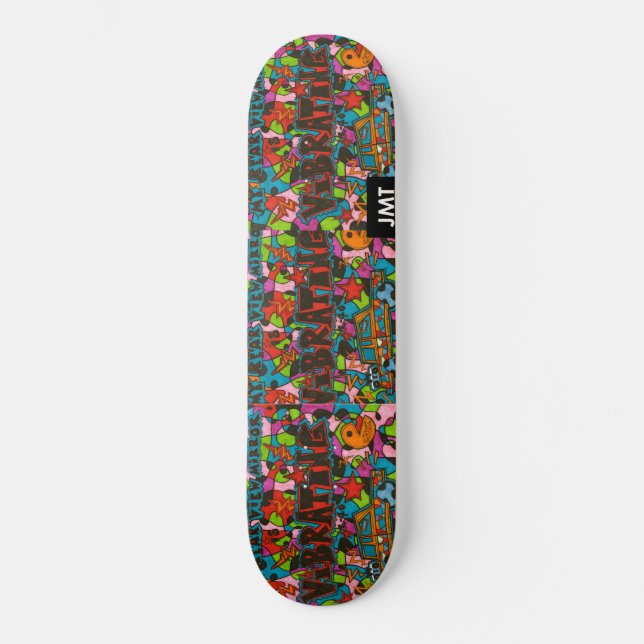 SKATEBOARD CARTES DE PATINAGE SCRIBZ KIDZ / JMT (Recto)