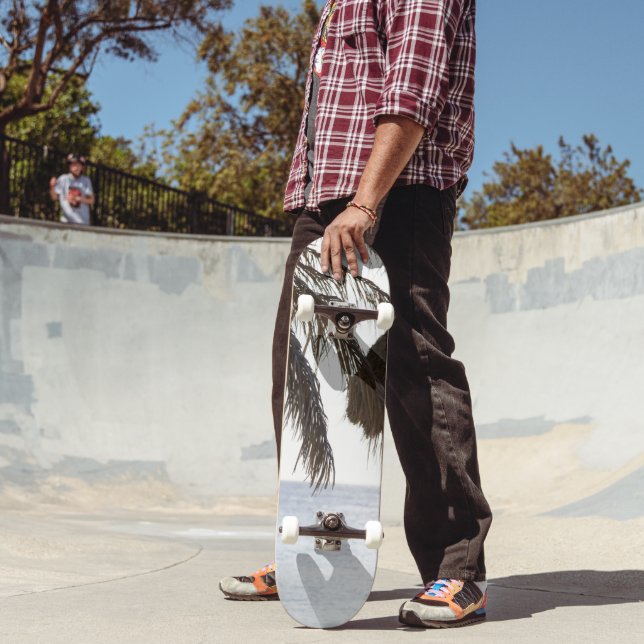 Skateboard Cas Abao - Échappement à la plage tropicale #2 #oc (Extérieur 2)
