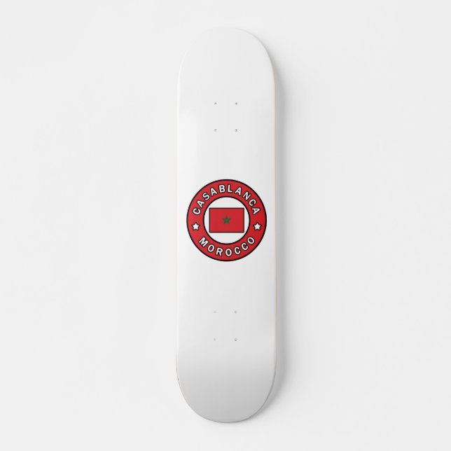 Skateboard Casablanca Maroc (Devant)