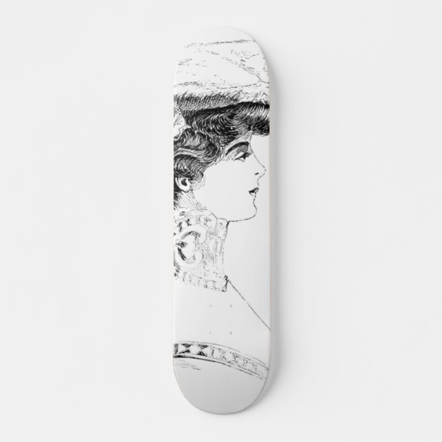 Skateboard Casquette pour dames (Devant)