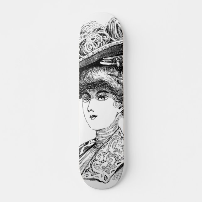 Skateboard Casquette pour dames (Devant)