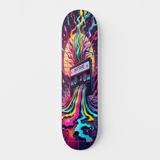 Skateboard Cassette Meltdown - Retro Vibes Edition 1 (Recto)