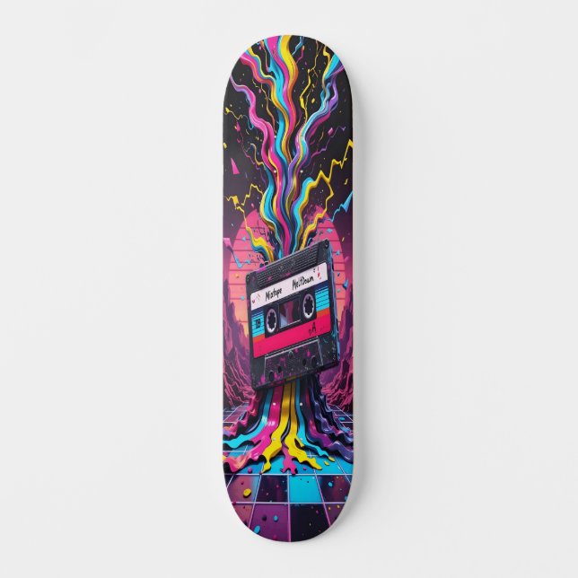 Skateboard Cassette Meltdown - Retro Vibes Edition 4 (Recto)