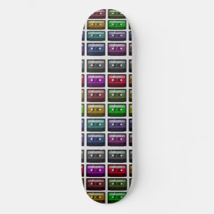 SKATEBOARD CASSETTE TAPES RETRO MUSIQUE AMOUR