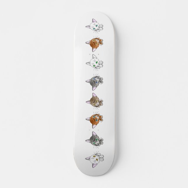 Skateboard Cat-1 (Devant)
