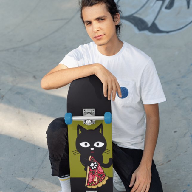 SKATEBOARD CAT PIZZA (Créateur téléchargé)