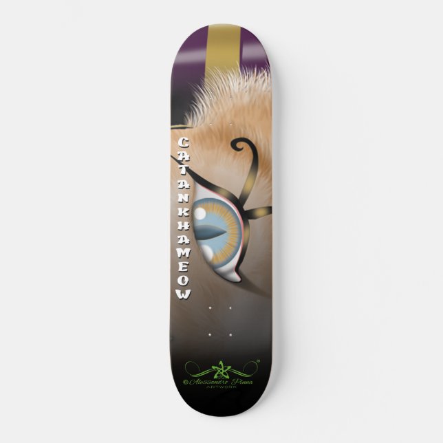 Skateboard CATankhaMEOW 5/6 (Recto)