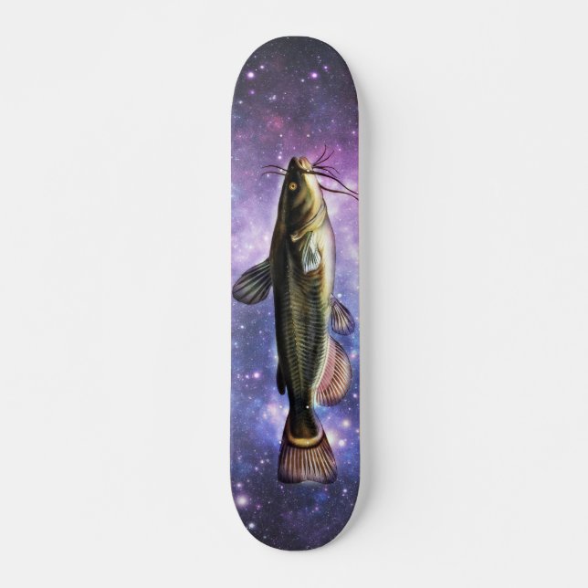 Skateboard Catfish in Deep Space (Devant)