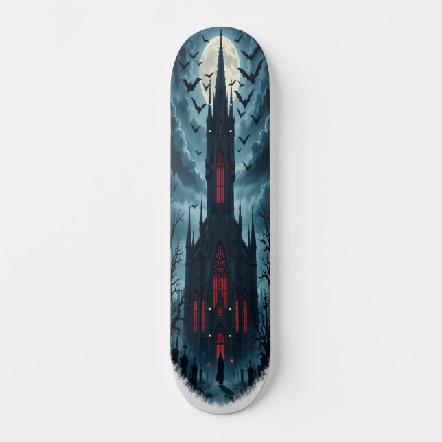 Skateboard Cathédrale hantée Edition 2 (Recto)