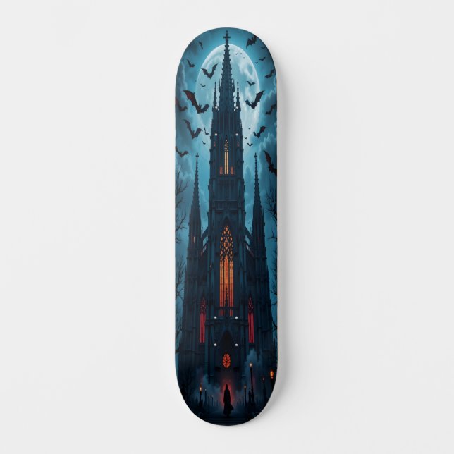 Skateboard Cathédrale hantée Edition 3 (Recto)