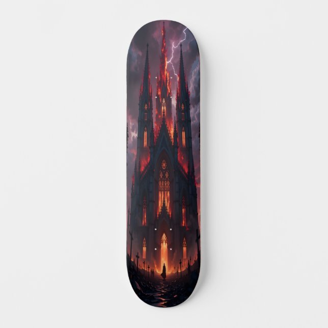 Skateboard Cathédrale infernale Edition 2 (Recto)