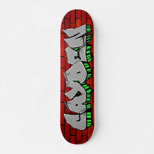 SKATEBOARD CAYDEN GRAFFITI CLAVIER PERSONNALISÉ
