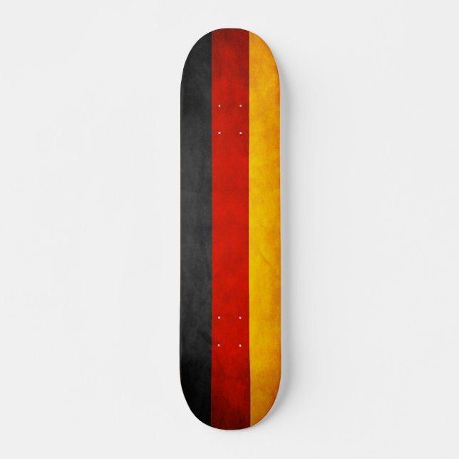 Skateboard CBD202 - Drapeau allemand (Devant)
