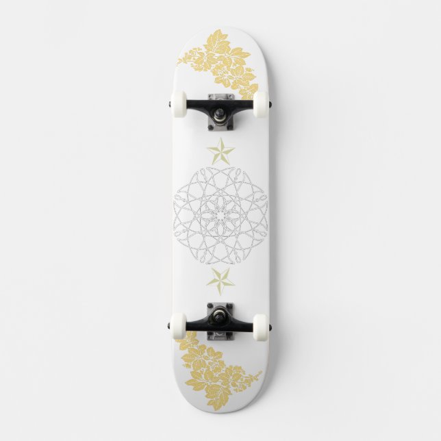 Skateboard Celestia dans la nature conception vectorielle Ska (Recto)