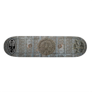 Skateboard Cercle maya inca aztèque de portes médiévales