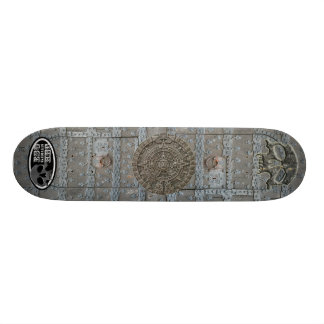 Skateboard Cercle maya inca aztèque de portes médiévales