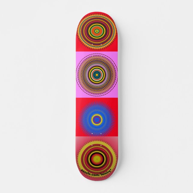 Skateboard Cercles (Devant)