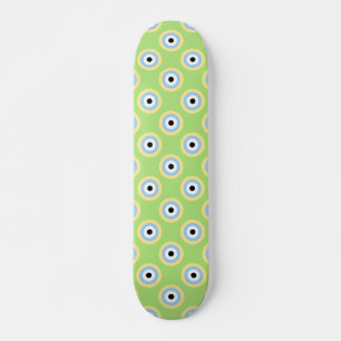 Skateboard Cercles verts combinés par Shirley Taylor