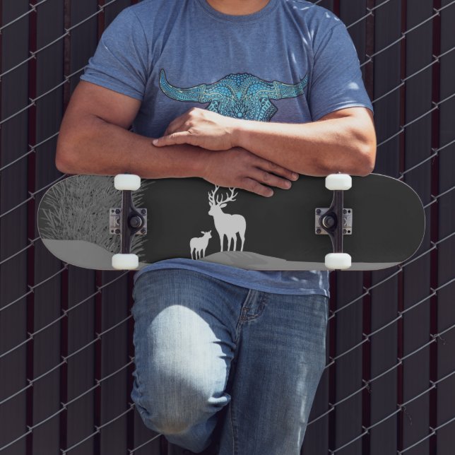 Skateboard Cerf sur Lit Hill (Extérieur 3)