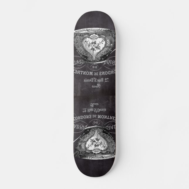 Skateboard Chalkboard Alice à Wonderland tea party teacup (Recto)