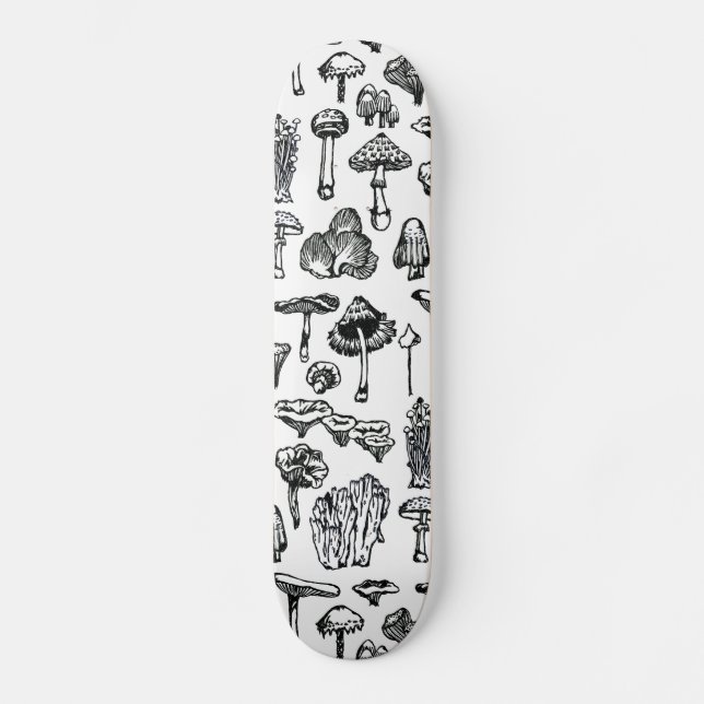 Skateboard Champignons (Recto)
