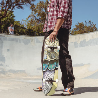 Skateboard Champignons magiques