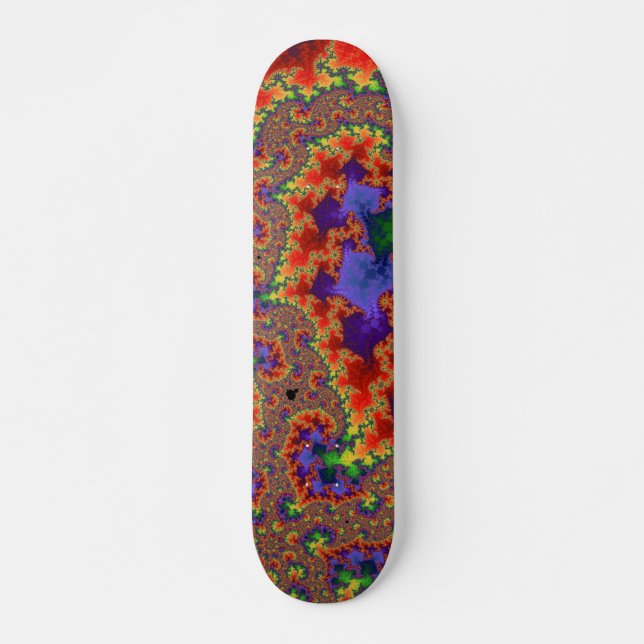 Skateboard Chaos Psychedélique (Devant)