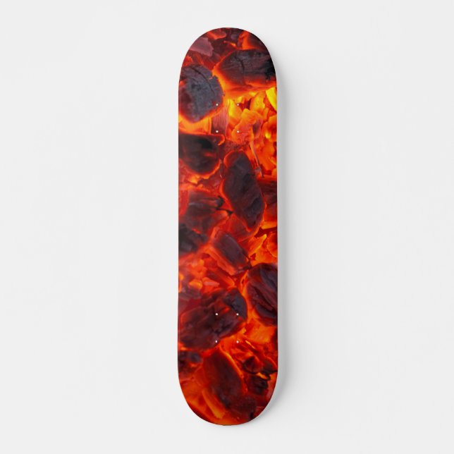 Skateboard Charbons brûlants très Cool (Devant)