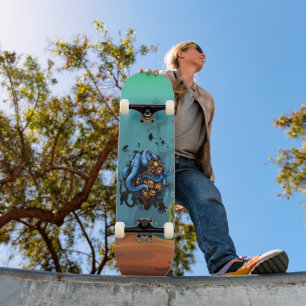 Skateboard Chasseur de trésor sous-marin plongeur attaque de